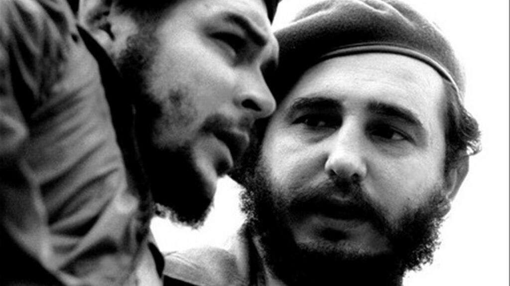 Fidel Castro with Che Guevara. in the early days of the Cuban Revolution. The Cuban leadership, for all its doctrinaire and embattled postures, does not reflect the corruption and greed of a Batista, a Mobutu, a Marcos, or any more contemporary tyrant. Photograph: Roberto Salas/AFP
