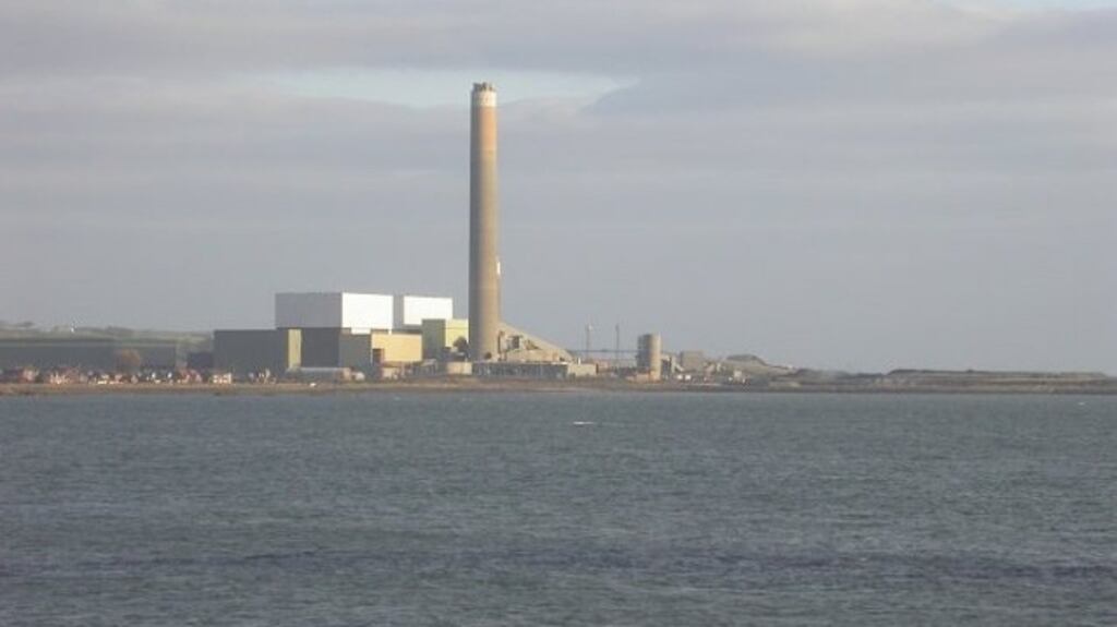 Kilroot power station: Its owner, AES Corporation, said the station could close by May. Photograph: Robin Somes