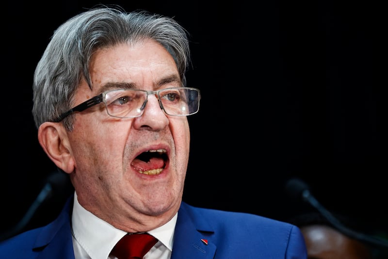Jean-Luc Melenchon. Photograph: Sameer Al-Doumy/AFP/ Getty Images