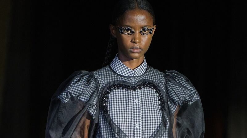 A new look from Simone Rocha's AW22 collection. Photograph: Ben Broomfield Photography