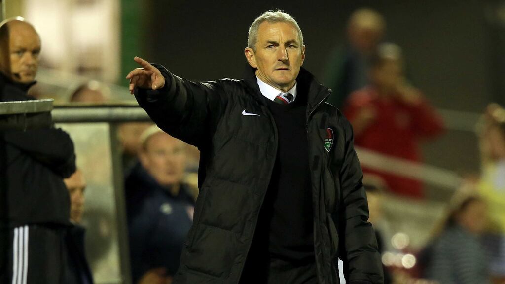 Cork City manager John Caulfield has snapped up Eothan O’Connell on loan from Celtic until the summer. Photo: Morgan Treacy/Inpho