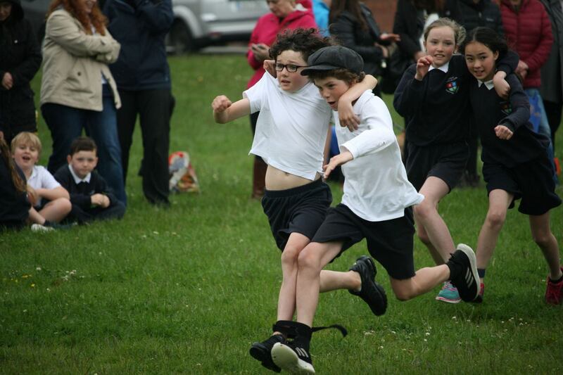 Summer Pix 2019: the three-legged race. Photograph: Killian O’Driscoll
