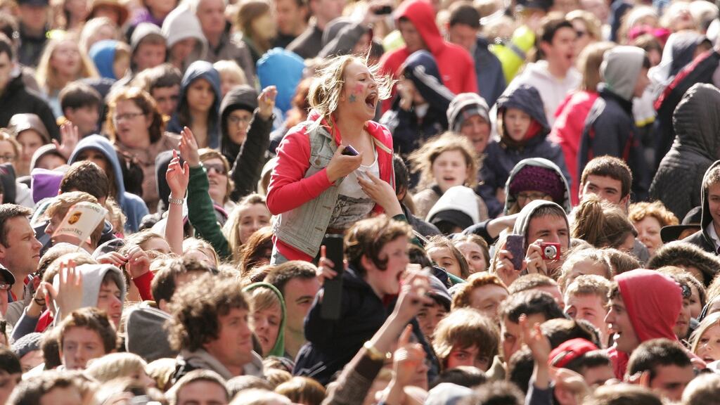 Family life is the most important web of meaning for most people, interwoven with those spun with friends and neighbours. The study revealed the importance of place in people’s knowledge and understanding of themselves both in terms of where they had been reared and where they were now living. Photograph: Alan Betson