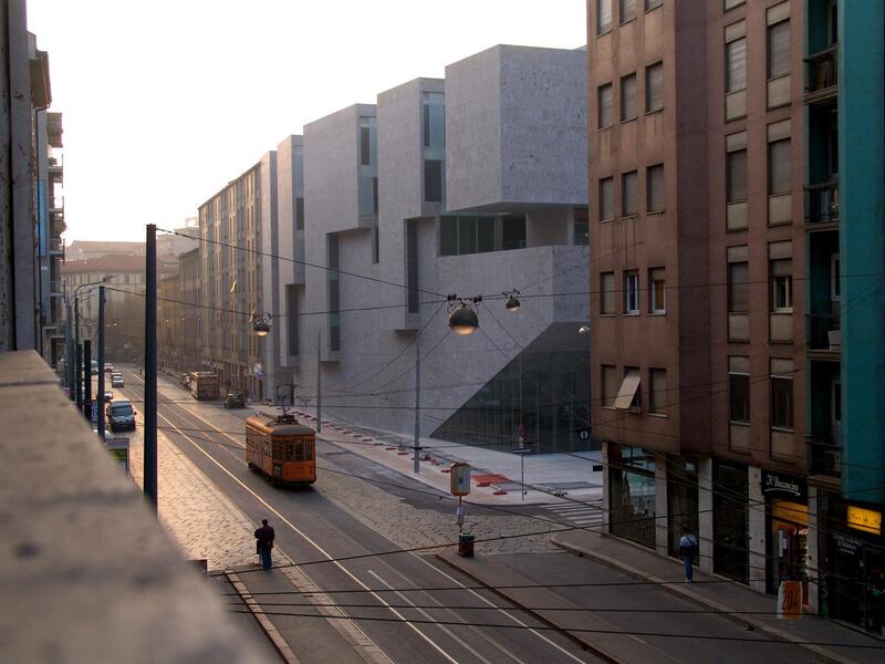 Pritzker Architecture Prize: Grafton Architects’ Bocconi University faculty building in Milan. Photograph courtesy of Federico Brunetti