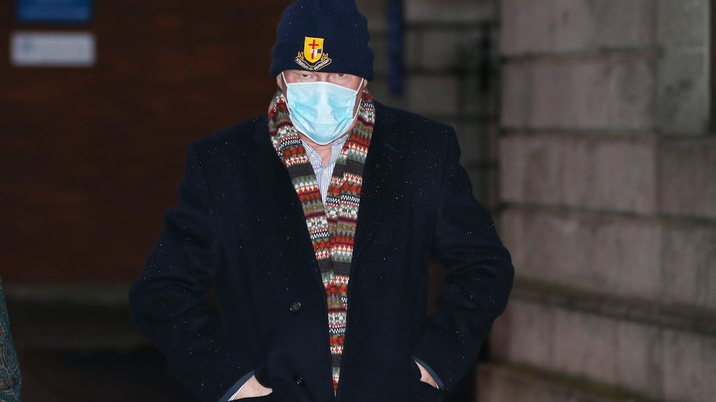 In evidence, Colm Campbell (above, leaving the High Court) said he was talking, there was a bang and that is all he remembers. Photograph: Collins Courts