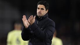 Mikel Arteta calls Arsenal performance against Crystal Palace ‘unacceptable’