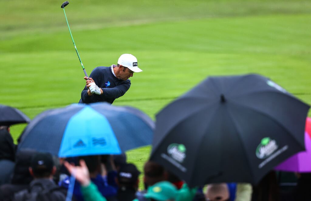 Seamus Power during the second round of the 2022 Irish Open. Photograph: Ben Brady/Inpho
