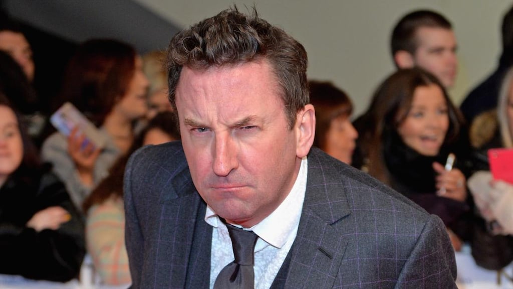 Lee Mack: ‘Turning the vegetable patch is easier than thinking of jokes.’ Photograph: Anthony Harvey/Getty