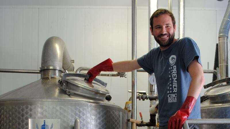 Mike Magee, head brewer at Eight Degrees