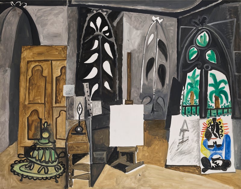 The Studio at La Californie, 1956. Photograph: Picasso Estate