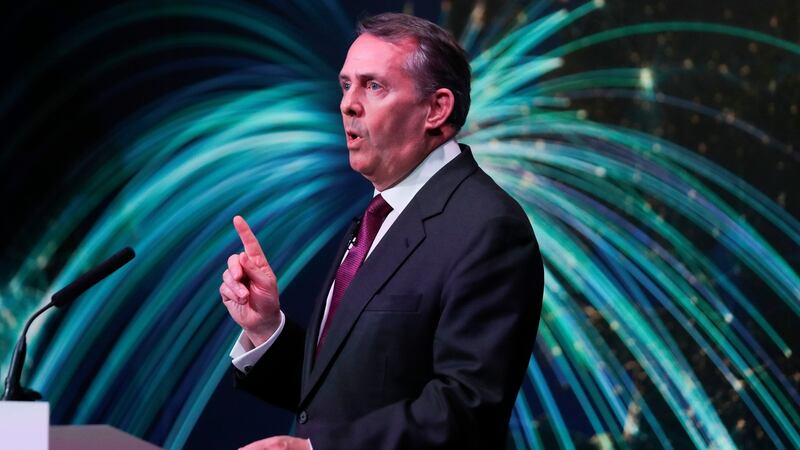 Britain’s International Trade Secretary Liam Fox said MPs need to understand that ‘if we’re not able to come to Parliament and get a deal, then we may end up leaving the EU with no deal’. Photograph: AFP