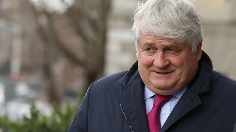Denis O'Brien spoke at a thanksgiving service in Kingston, Jamaica, for Heather Moyston, a Digicel manager who was the victim of a murder-suicide. Photograph: Collins