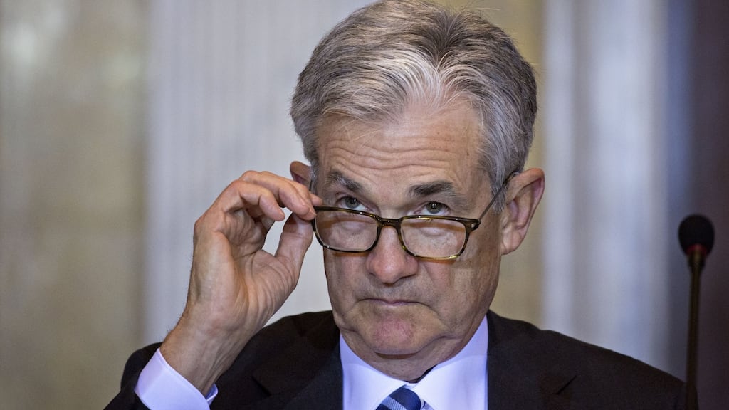 Jerome Powell, chairman of the US Federal Reserve. Photograph: Andrew Harrer/Bloomberg