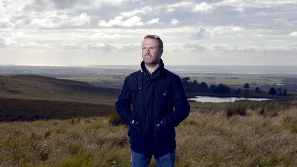 Andrew Michael Hurley: ‘Where I live in Lancashire there are lots of empty moorlands and remote places. It’s in these places that superstition and folklore tend to linger.’ Photograph: Hal Shinnie