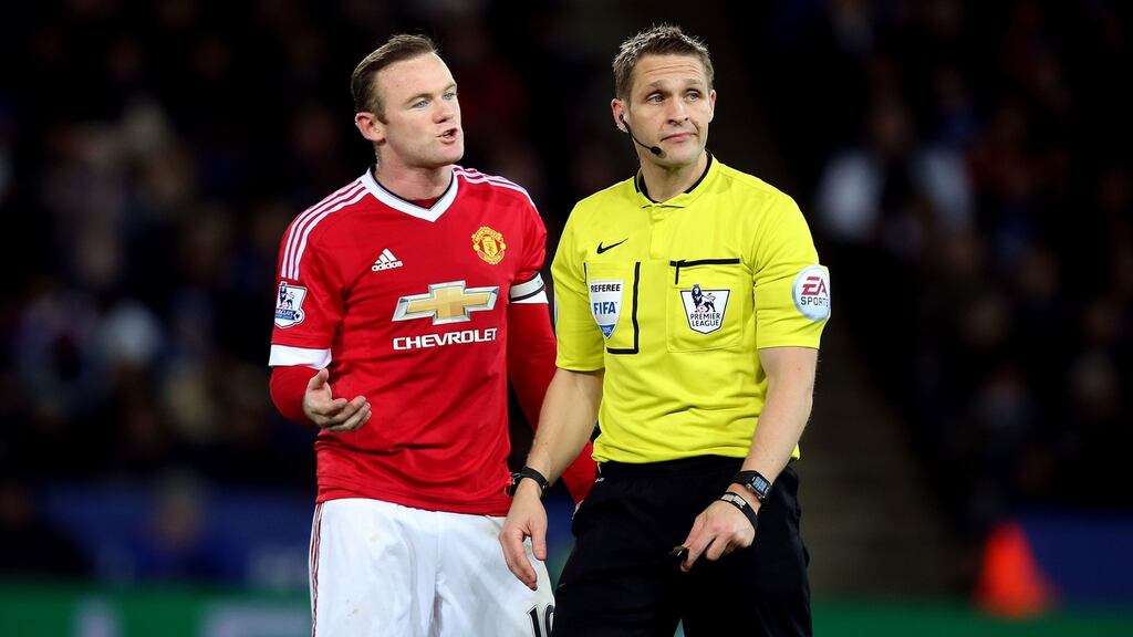 Manchester United captain Wayne Rooneu will miss his side’s Premier League match against West Ham and their Champions League tie with Wolfsburg. Photo: Mike Egerton/PA