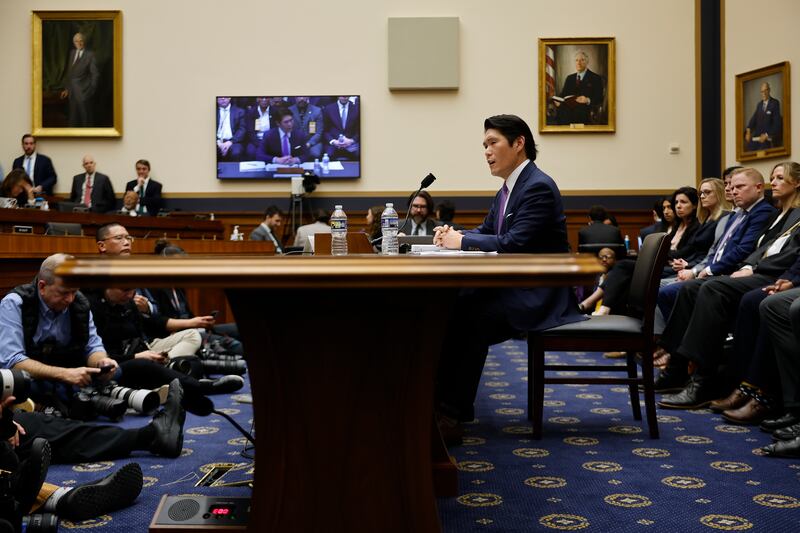 Robert Hur: 'I had to consider the president’s memory and overall mental state.' Photograph:  Chip Somodevilla/Getty Images