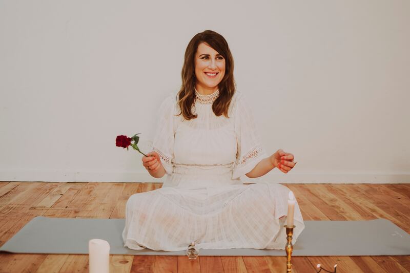 Trisha Norton keeps phone usage to a minimum . Photograph: Róisín Murphy O'Sullivan