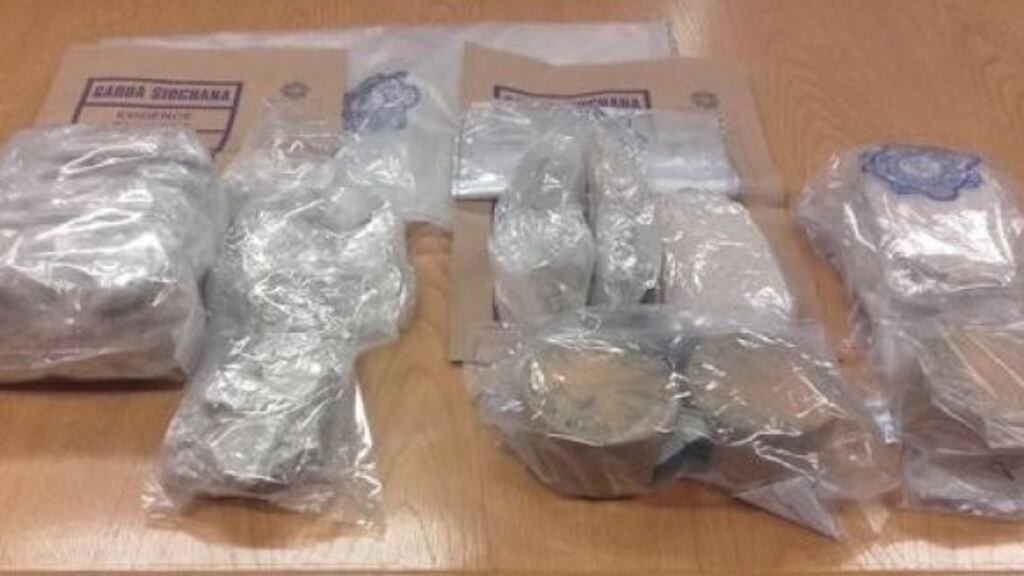 Drugs seized from a west Dublin crime gang worth €1.1 million