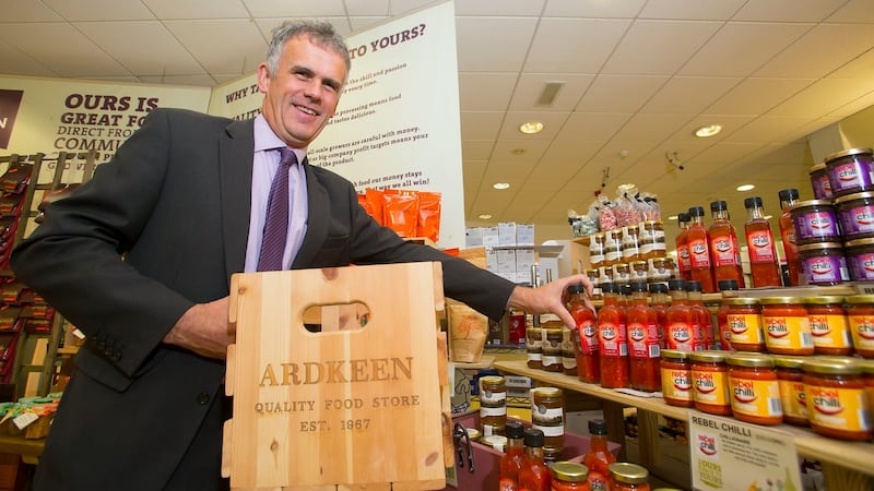 Val Lambe, general manager of  Ardkeen Quality Food Store in Waterford City. Photograph: Patrick Browne