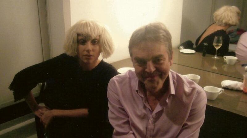 Lady Gaga with Mark Ellen