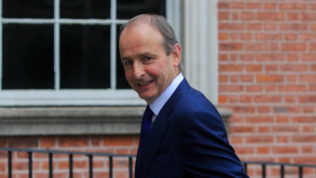 Taoiseach Micheál Martin said he would take a ‘pragmatic’ approach and seek to promote ‘practical’ co-operation between North and South. Photograph: Gareth Chaney/Collins