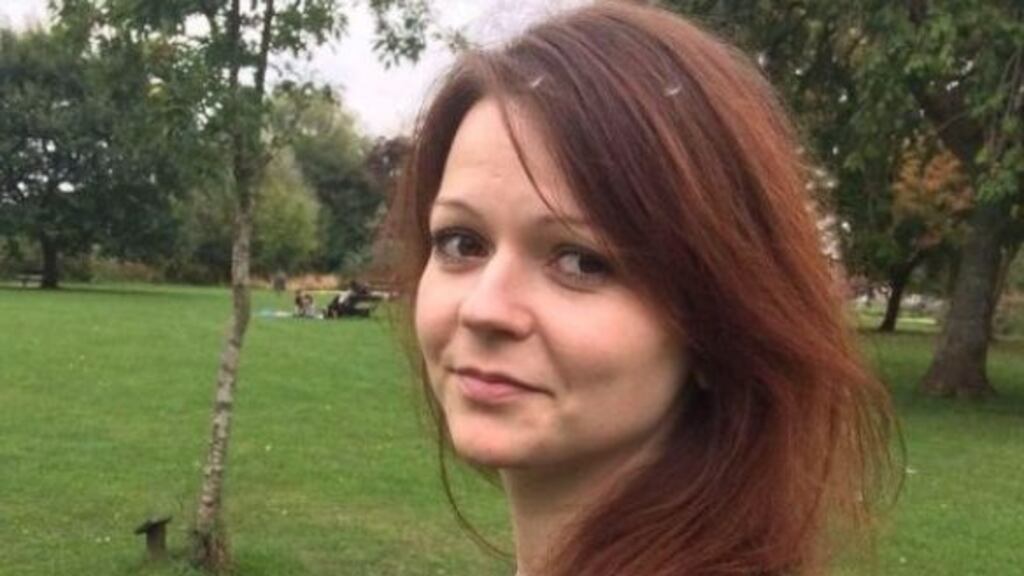 Yulia Skripal was poisoned along with her former double agent father Sergei in Salisbury in the UK last month. Photograph: Facebook
