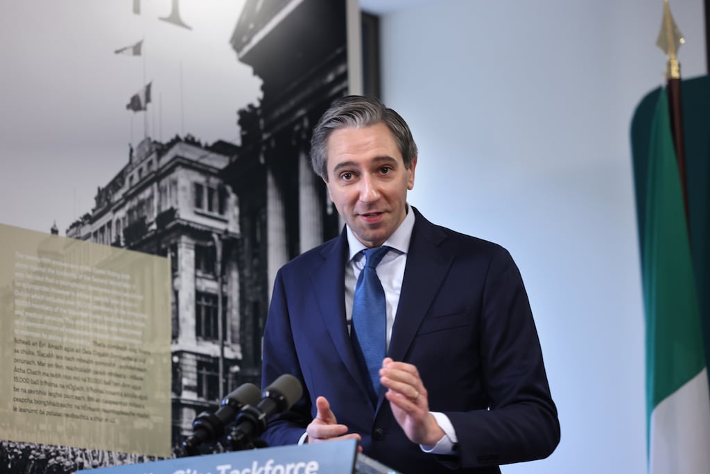 Simon Harris: It is the Taoiseach’s constitutional prerogative to call the general election. Photograph: Dara Mac Dónaill