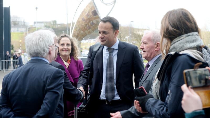 Taoiseach Leo Varadkar in Sligo for a  special Cabinet meeting after which the  Government published Project Ireland 2040: the National Planning Framework and the 10-year National Development Plan. Photograph: The Irish Times