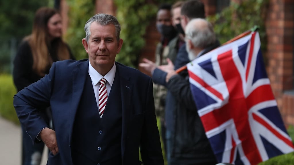 DUP leader Edwin Poots. Photograph: Brian Lawless/PA Wire