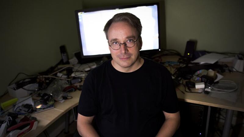 Linus Torvalds, the Finnish software engineer who created the Linux kernel. Photograph: Amanda Lucier/Washington Post via Getty