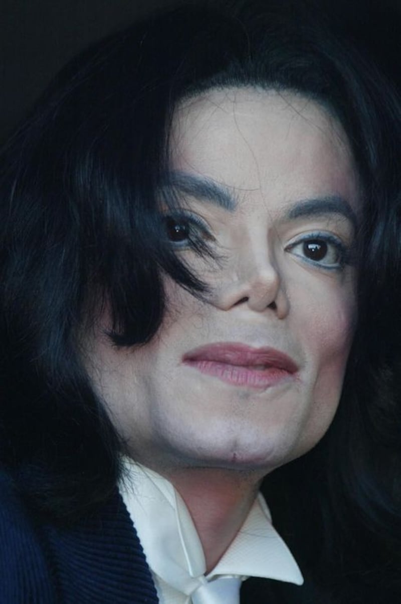 Michael Jackson in 2002. Photograph: Frazer Harrison/Reuters