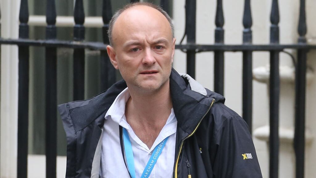 Number 10 special advisor Dominic Cummings. Photograph:  Isabel Infantes/AFP via Getty