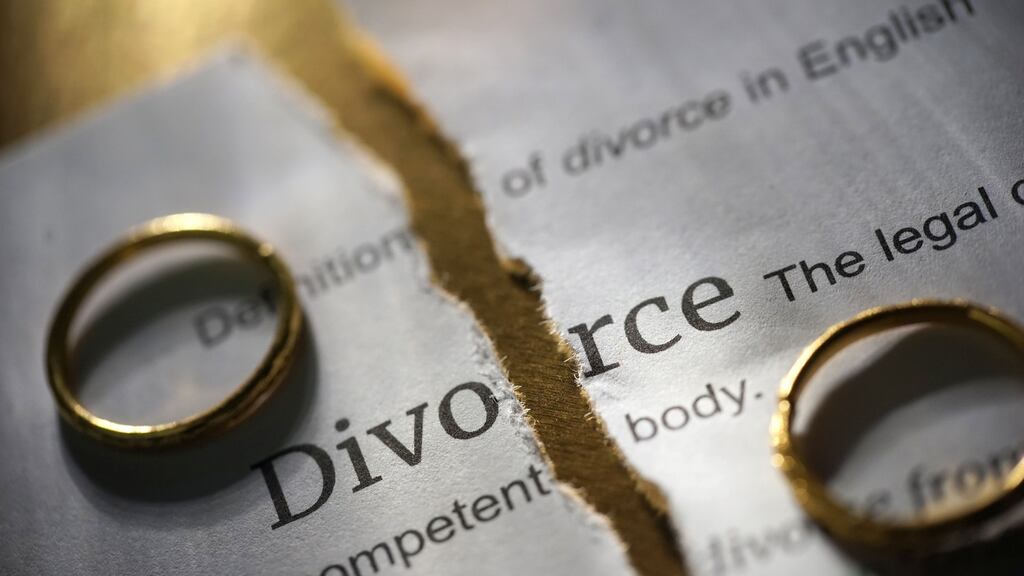 How Ireland differed legally from the rest of the UK on divorce is explained. Photograph: iStock