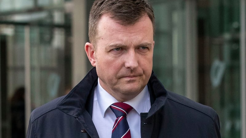 Detective Inspector Mark Phillips of the National Bureau of Criminal Investigation said Aaron Brady was deported to Ireland from America in 2017. Photograph: Collins Courts
