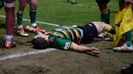 Wales winger George North positive about recovery