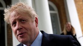 Dublin looks on as Boris Johnson stands at the cliff edge