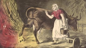 Catherine O’Leary, the Irishwoman blamed for starting the Great Chicago Fire