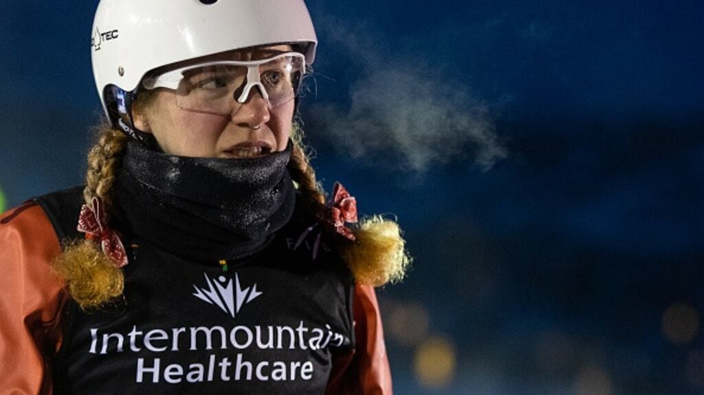 Aliaksandra Ramanouskaya has been detained by Belarusian police with no reason given. Photograph: Dustin Satloff/Getty Images