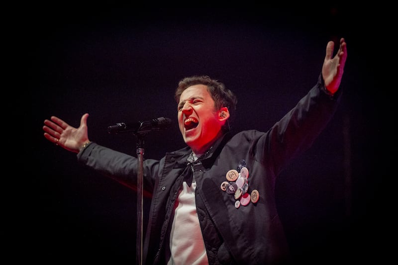 Ryan Hennessy from Picture This performing last year at the 3Arena, North Dock, Dublin. Photograph: Tom Honan