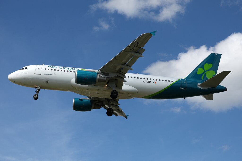 Aer Lingus pilots and the company are at loggerheads over pay. Photograph: ADRIAN DENNIS/AFP via Getty Images