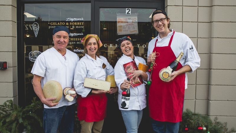 The creamery staff at Zingerman’s. More than one-third of staff have employee-owner status and share equity in the business