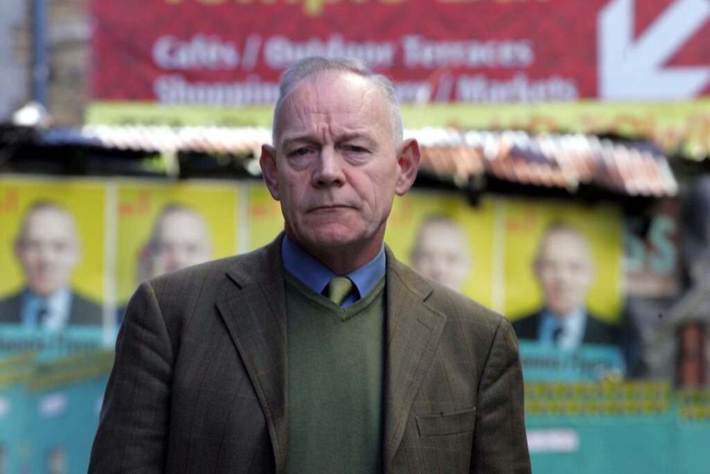 Independent councillor Mannix Flynn: he castigated his fellow councillors for supporting the proposal before storming out of the council chamber. Photograph: Cyril Byrne