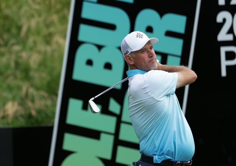 Lee Westwood: 'The driver heads got too big and they developed a ball to maximise this and vice versa.' Photograph: George Tewksbury/PA Wire.