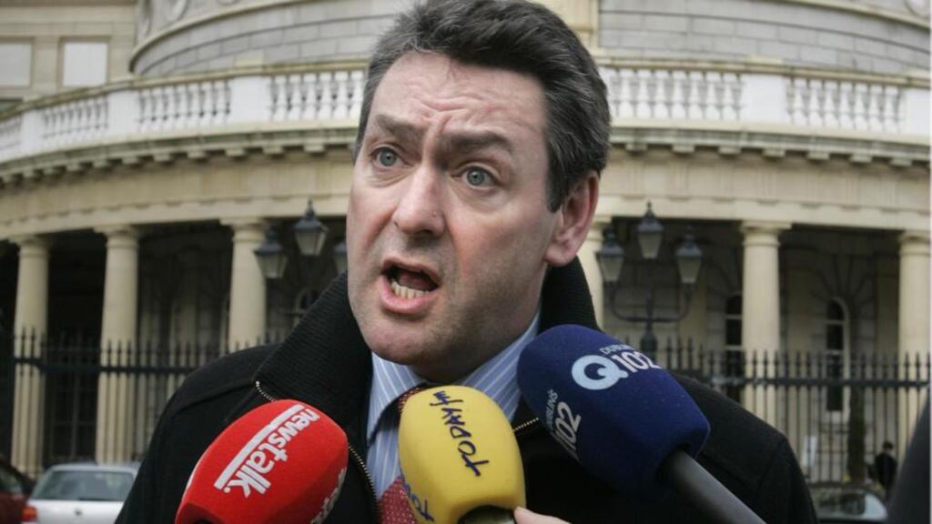 Fianna Fáil health spokesman Billy Kelleher has called on Minister for Health James Reilly to make a statement on recent developments with the national ambulance service. Photograph: Dara Mac Dónaill