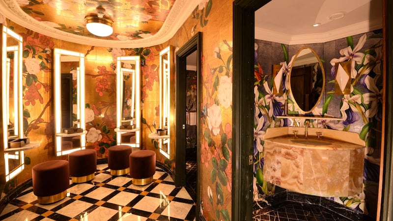 Restroom at The Ivy Restaurant in Dublin.Photograph: Dara Mac Dónaill / The Irish Times