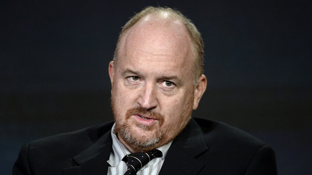 Louis CK: at the centre of disgusting allegations. Photograph: Kevork Djansezian/File Photo/Reuters