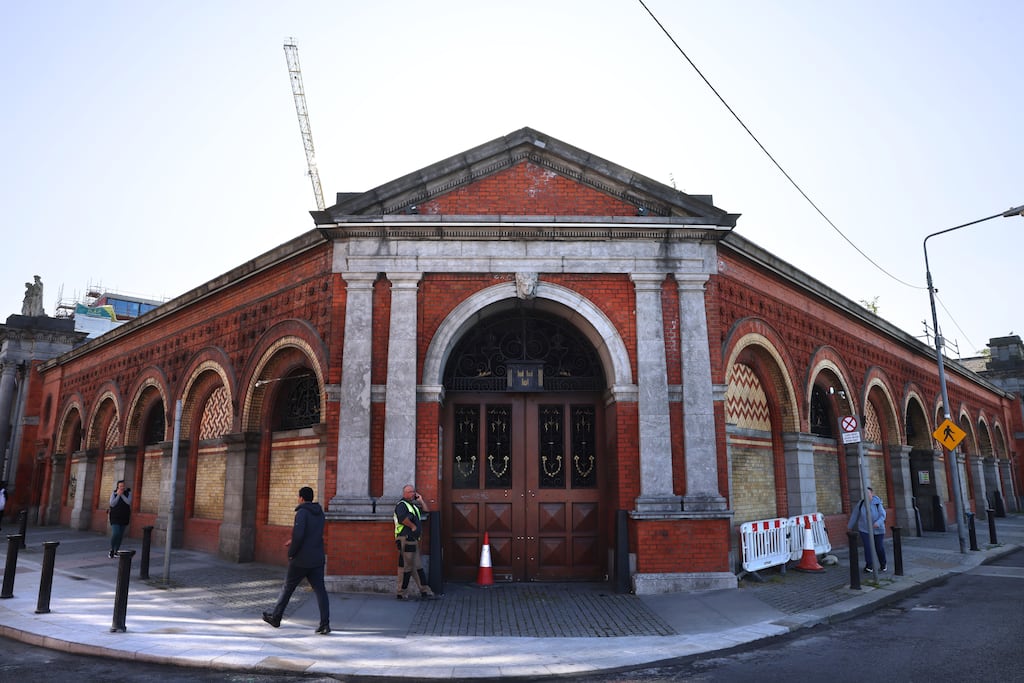 The Victorian fruit and vegetable market in Dublin 7. Photograph: Dara Mac Dónaill
