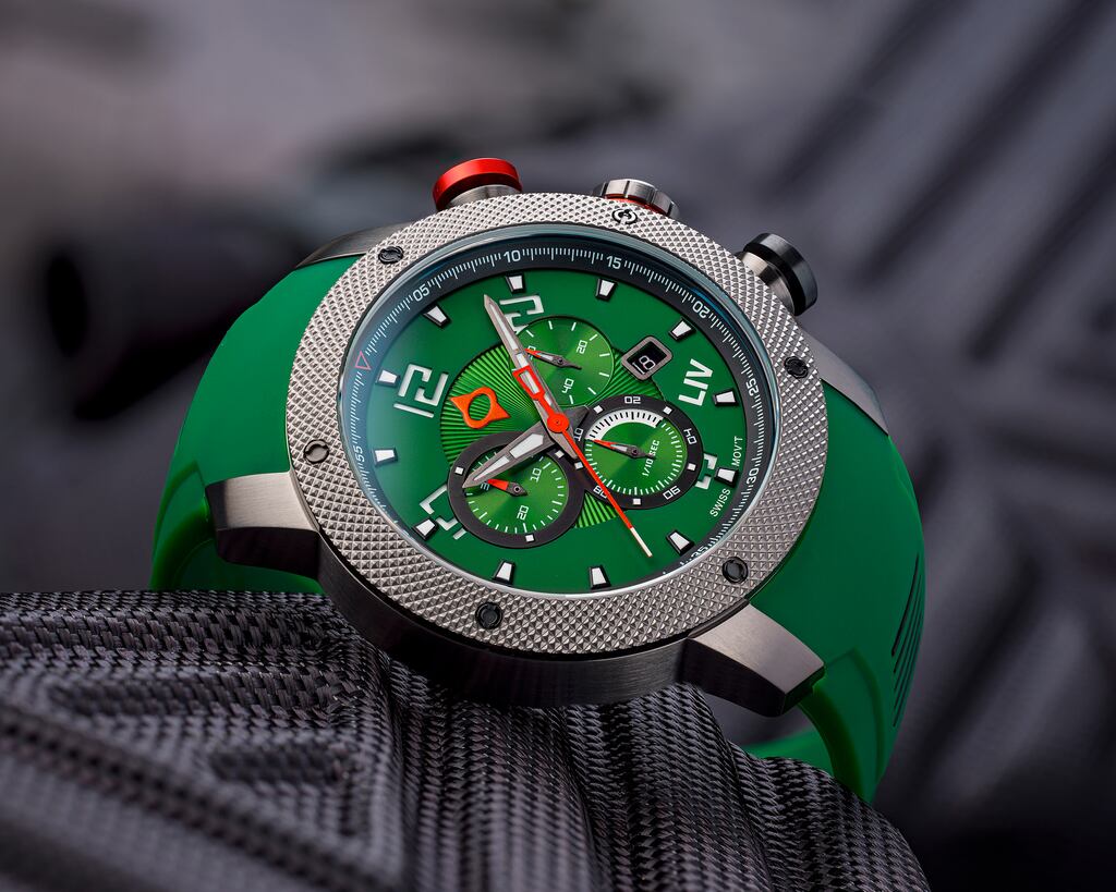 New GX1 Python Green by LIV watches.