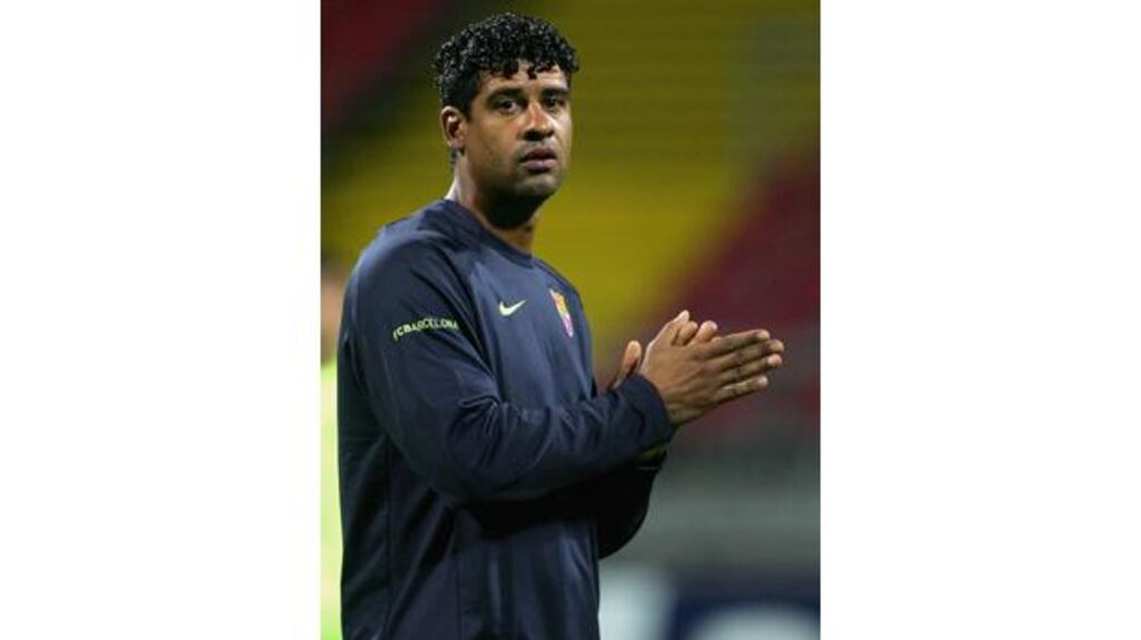 Frank Rijkaard: was quick to play down the ill feeling