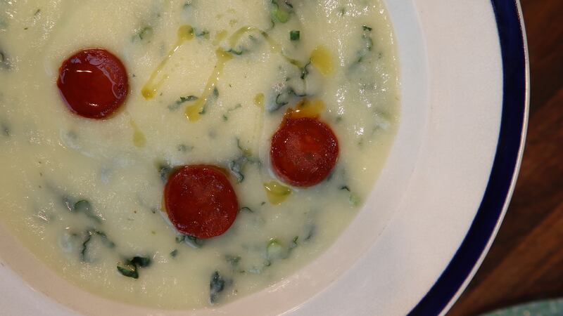 Caldo verde. Photograph: Nick Bradshaw